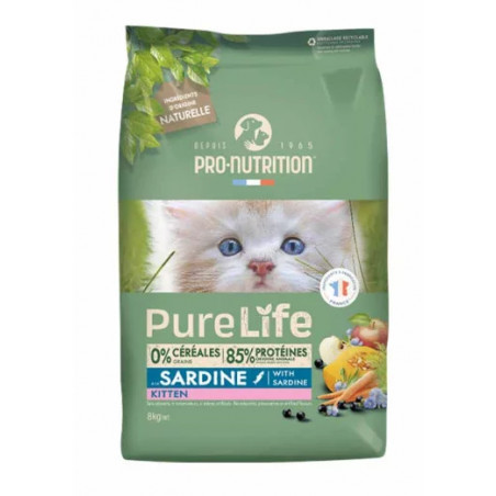205840-Pure life chat kitten 8kg
