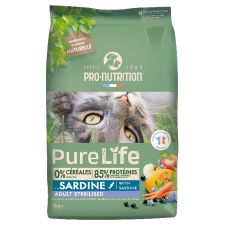 205980-Pure life chat adult ster sardine 2kg